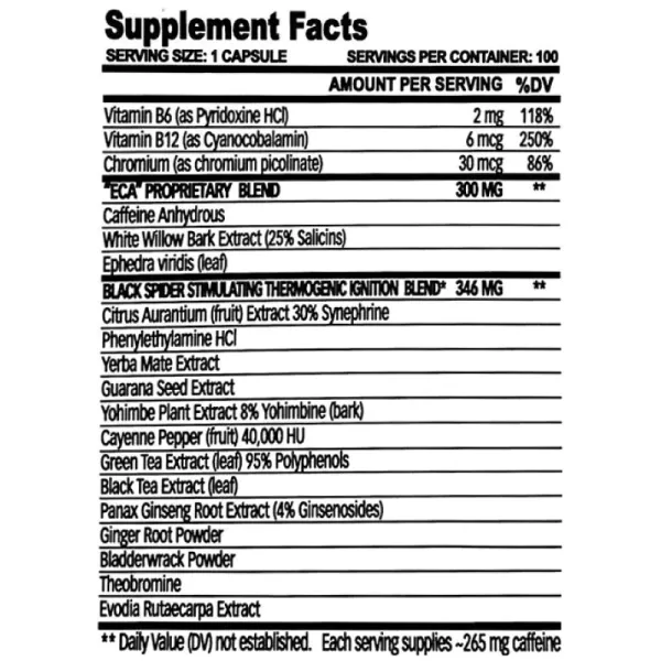 Cloma Pharma Black Spider - الصورة 2